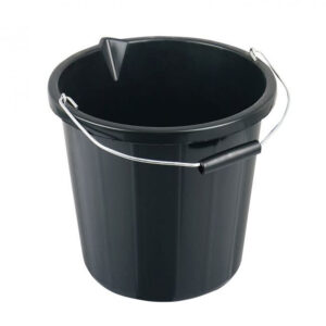 Builders Black Bucket - 15 Litre