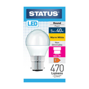 Status Golfball LED 5w BC x 10