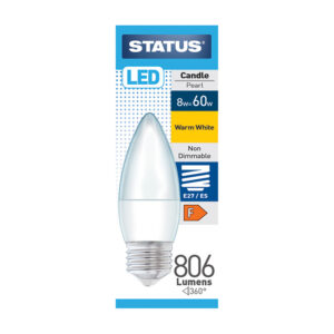 Status Candle LED 8w ES x 10