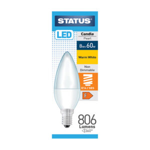 Status Candle LED 8w SES x 10