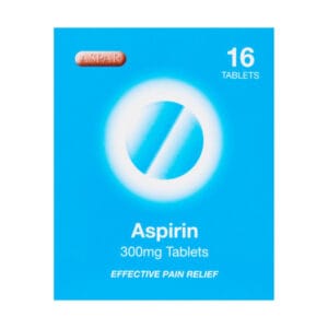 Aspar Aspirin 300mg Tablets 16s x 12