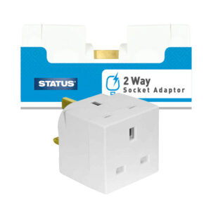 Status 2 Way Plug Adaptor in display of 8