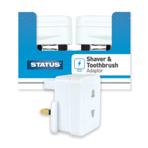Status Shaver Adaptor in display of 16