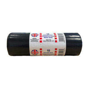 Black Bin Bag 39 inch roll of 10 x 20