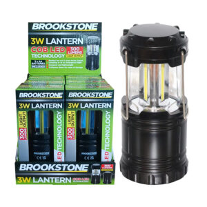 Brookstone 3w COB Lantern in display of 6