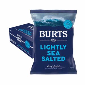 Burts Lightly Sea Salted Chips 40g x 20