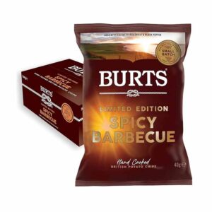 Burts Spicy Barbecue Chips 40g x 20