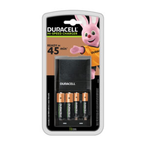 Duracell 4 Battery Charger with 2 AA & 2 AAA Batteries