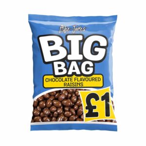 Big Bag Chocolate Raisins PM £1 120g x 12