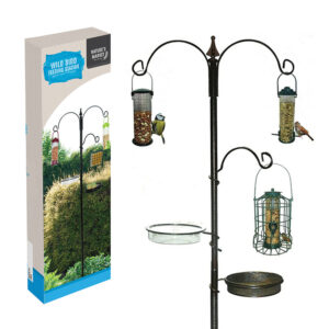 Nature's Market Wild Bird Feed Station with Feeders