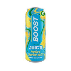 Boost Energy Juic'd Mango & Tropical Blitz 500ml PM £1 x 12