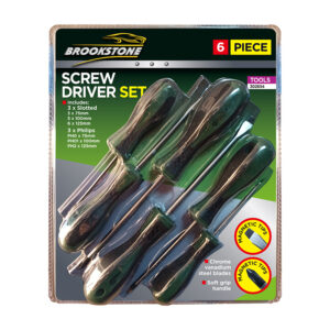 Brookstone Screwdriver Set 6 Piece