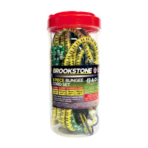 Brookstone Mixed Bungee Cord Set in Tub 8 piece