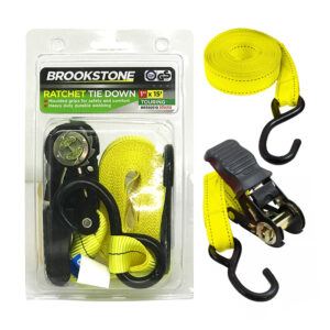 Brookstone Ratchet Tie Down Strap 15 Feet