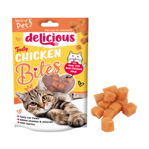 Cat Treat Meaty Chicken Bites 80g x 12