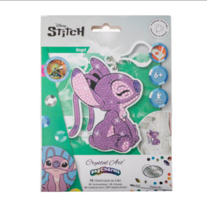 Craft Buddies Crystal Art Bag Charm - Angel