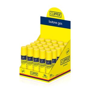 25 x Clipper Gas 16ml in display