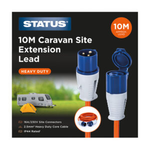 Status Caravan Extension Lead 230v 10 metre 16 Amp