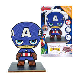 Craft Buddies Crystal Art Buddy - Captain America