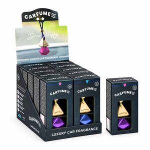 Carfume Hanging Diffuser Air Fresheners in display of 10