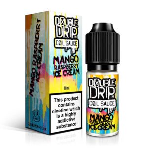 Double Drip Sub Ohm Mango Raspberry Ice Cream