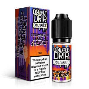Double Drip Sub Ohm Strawberry Laces Sherbet