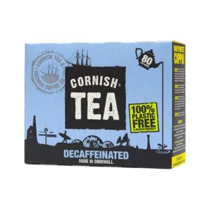 Cornish Tea Decaffeinated 80 Tea Bags 0% Vat x 12