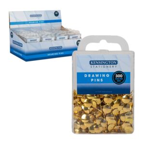 Drawing Pins 300 pieces in display of 24