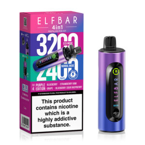 Elfbar 4in1 Starter Kit - Purple Edition