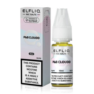 ELFLIQ Nic Salt P&B Cloudd (Cotton Candy) 10ml