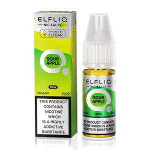 ELFLIQ Nic Salt Sour Apple 10ml