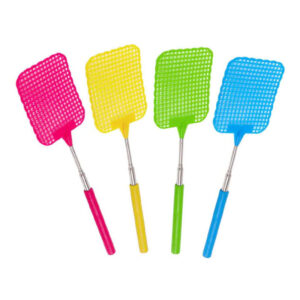 Extendable Fly Swatter 26cm-72cm in display of 24