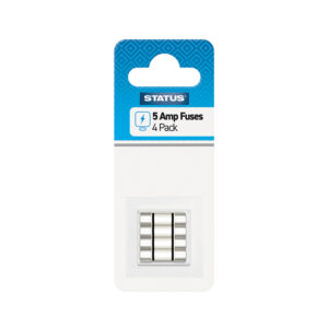 Status Fuses Carded 5 Amp Card of 4