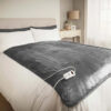 Luxury Heated Throw, Grey 120 x 160cm - Image 2