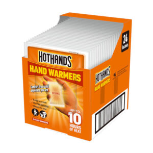 Hot Hands Hand Warmers in display of 24