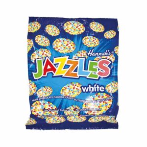 Hannah's Jazzles White Chocolate 140g x 12