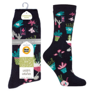 Heat Holder Ladies Hobby Greenfingers Socks 4-8
