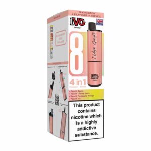 IVG 2400 4in1 Rechargeable Device Peach Edition