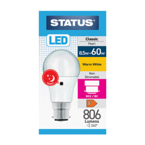 Status GLS LED 8.5w BC x 10