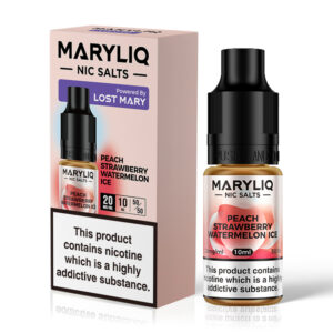 MARYLIQ Nic Salt Peach Strawberry Watermelon Ice 20mg