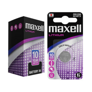 CR1220 3v Lithium Coin Cell Battery