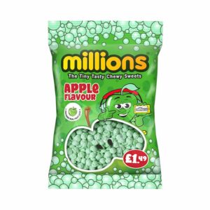 Millions Bag Apple PM £1.49 110g in display of 12