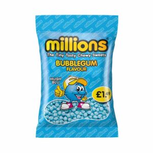 Millions Bag Bubblegum PM £1.49 110g in display of 12