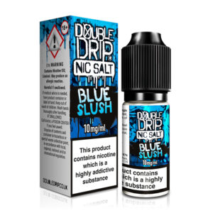 Double Drip Nic Salt Blue Slush