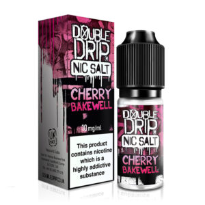 Double Drip Nic Salt Cherry Bakewell