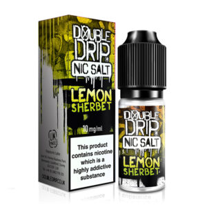 Double Drip Nic Salt Lemon Sherbet