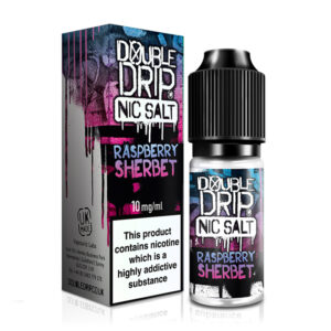 Double Drip Nic Salt Raspberry Sherbet