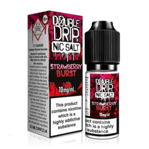 Double Drip Nic Salt Strawberry Burst