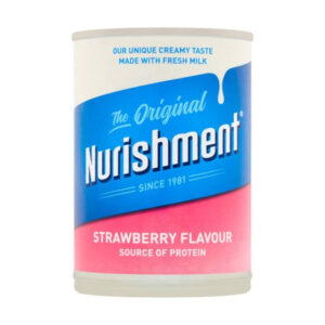 Strawberry Nurishment Tin 400ml 0% Vat x 12