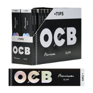 OCB King Size Rolling Papers & Tips Premium x 32